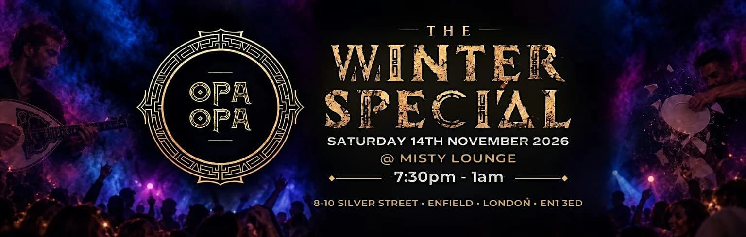 OPA OPA Greek Night – The Winter Special