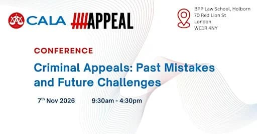Criminal Appeals: Past Mistakes and Future Challenges Conference