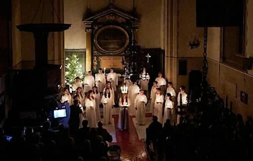 Sankta Lucia at Ulrika Eleonora - The Swedish Church