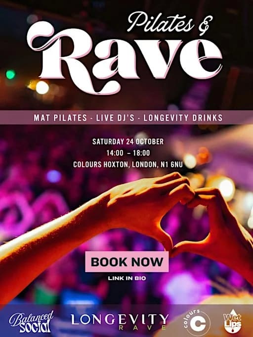 Longevity Rave: Wellness, House & Functional Cocktails