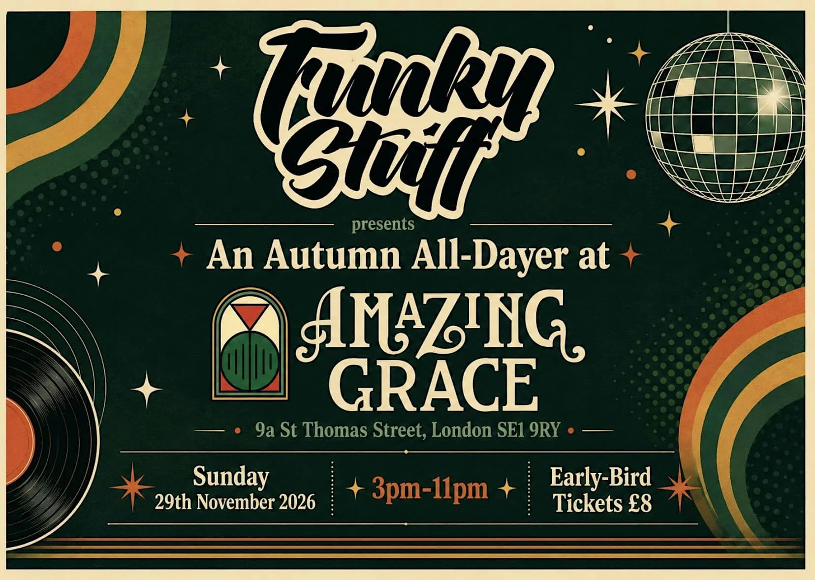 Funky Stuff Club Events presents the Autumn All-Dayer