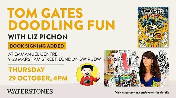 Tom Gates Superfan Event with Liz Pichon