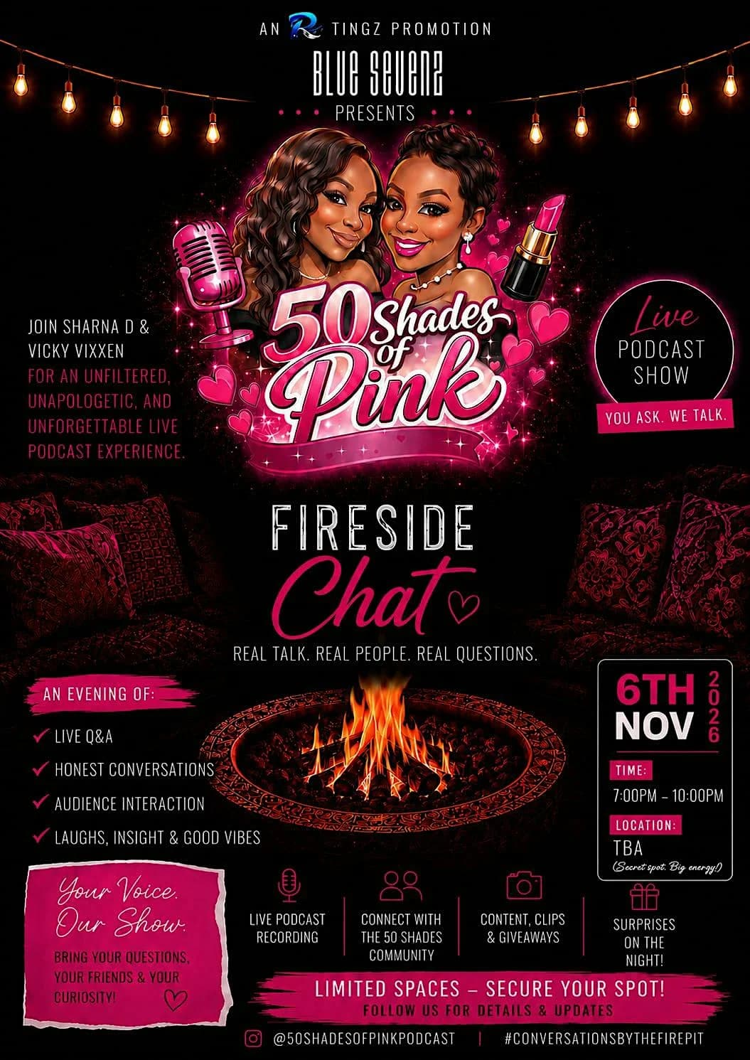 50 Shades of Pink Fireside Chat