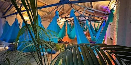 Extended Sound Journey Gong Bath Meditation in Hammocks