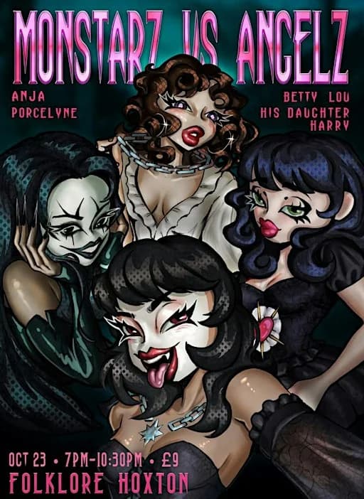 Monstarz vs Rock Angelz Halloween Metal Night