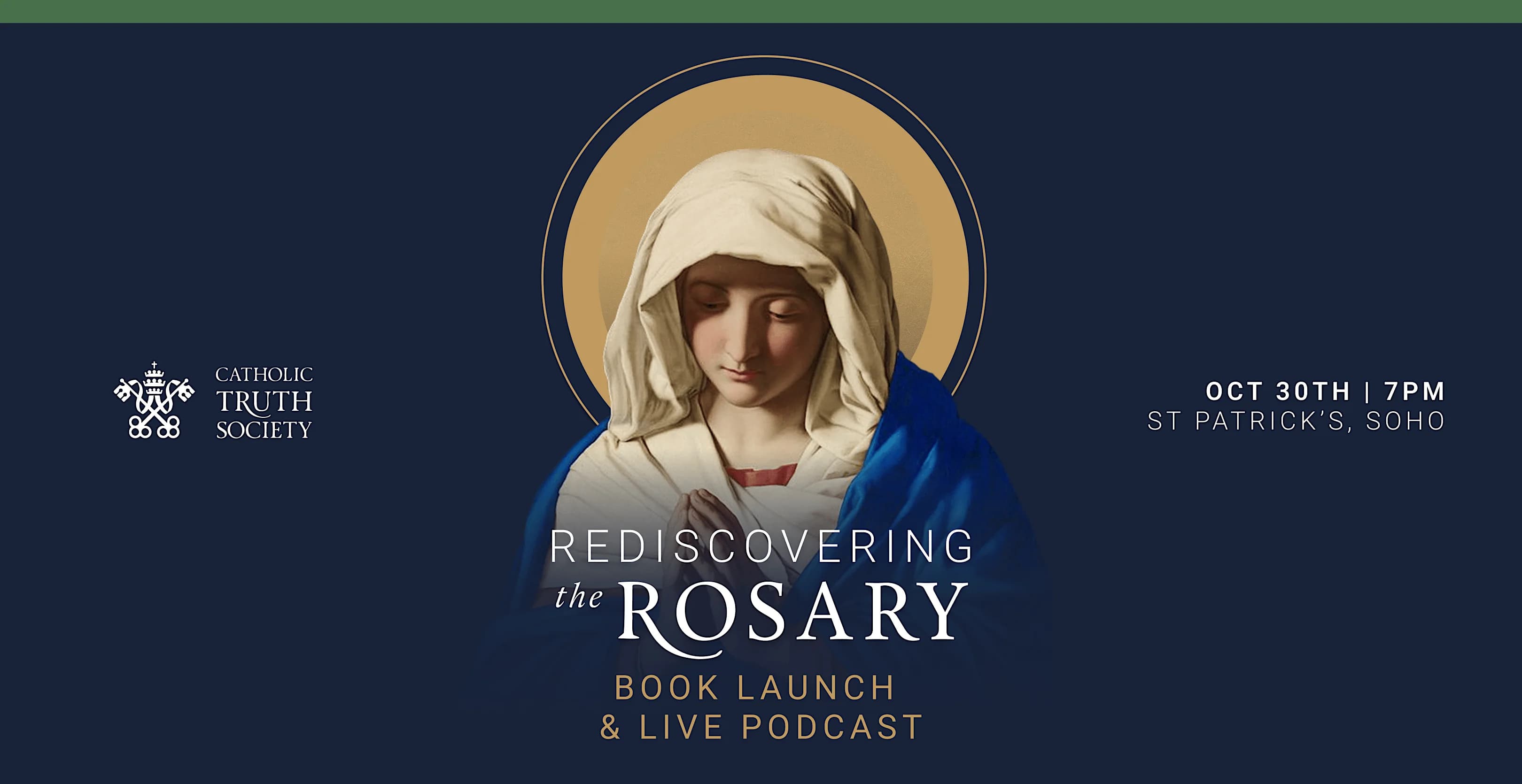 Rediscovering The Rosary – CTS Book Launch & Live Podcast