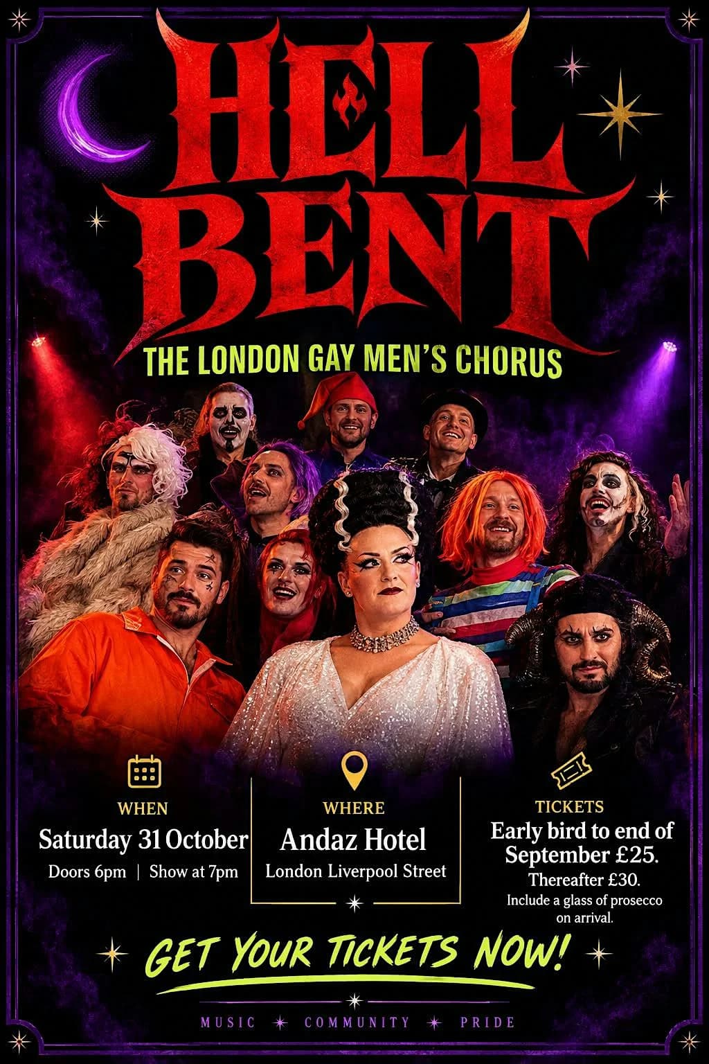 London Gay Men's Chorus present Hell Bent