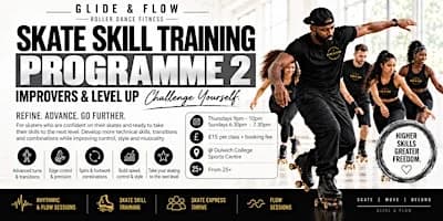 Skate Skill Training Programme 2 - Improver / Level Up