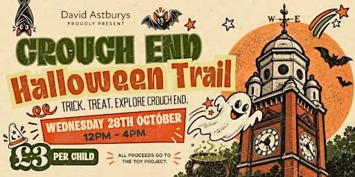 Crouch End Halloween Trail 2026: Half-term Family Adventure