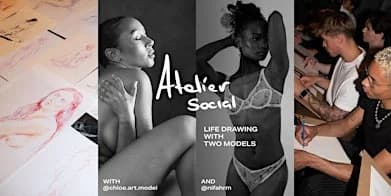Life Drawing with Two Models at Bodies by Atelier