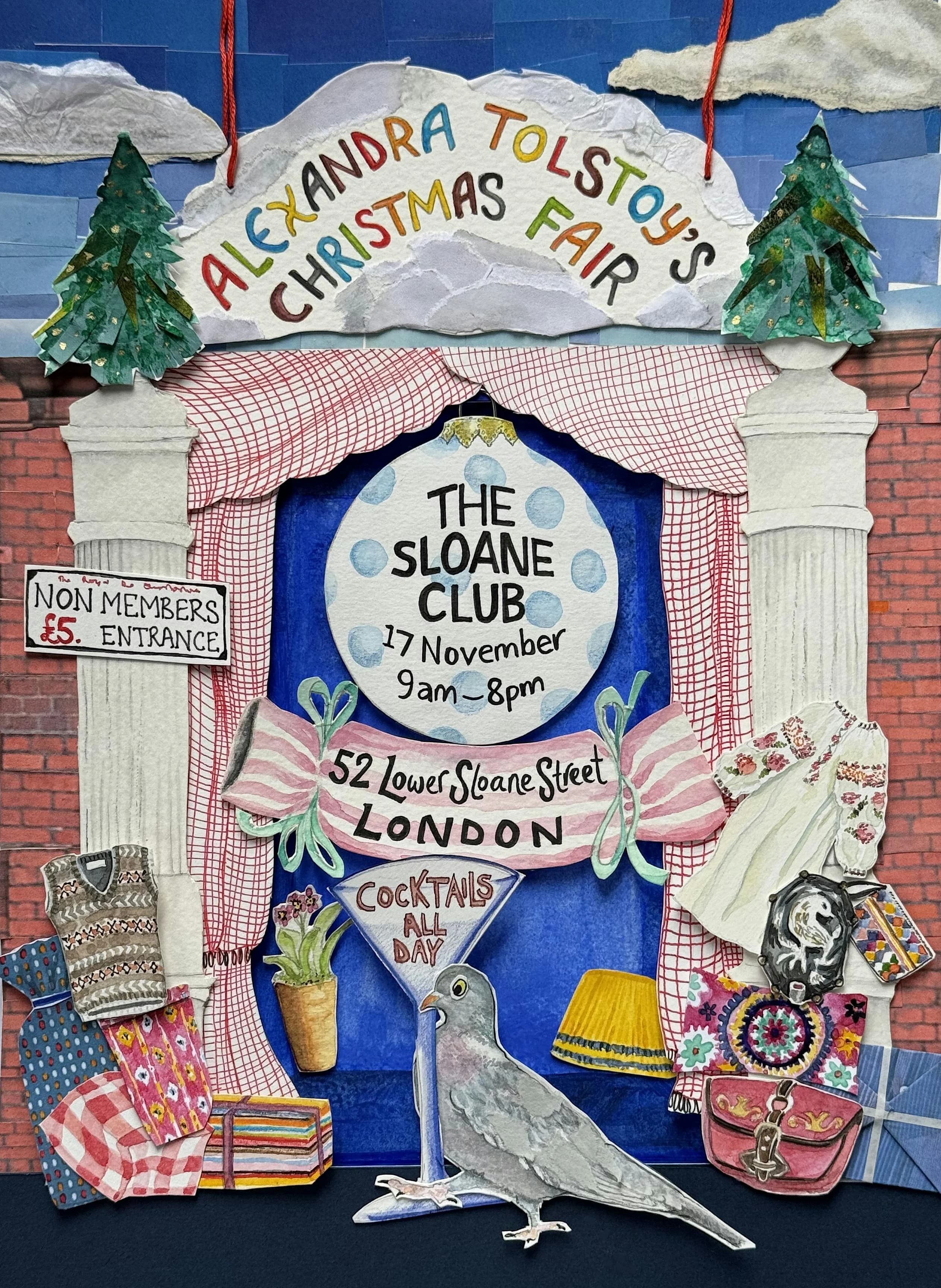 Alexandra Tolstoy Christmas Fair at The Sloane Club