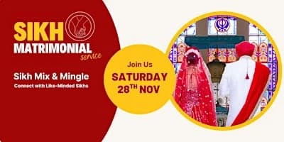 Sikh Mix & Mingle Speed Dating Night 2026