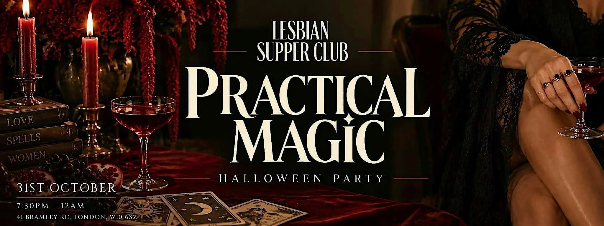 Lesbian Halloween Pub Night hosted by Lesbian Supper Club