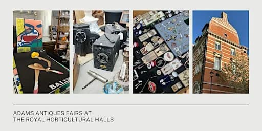 Adams Antiques Fair at The Royal Horticultural Halls, November 2026