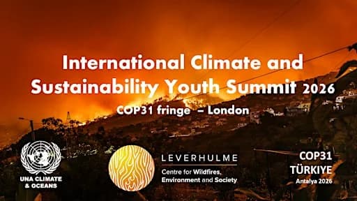 International Climate & Sustainability Youth Summit 2026 - COP31