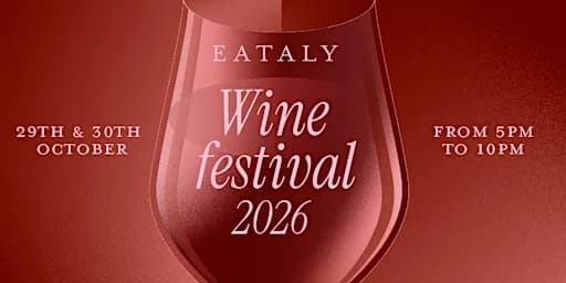 Eataly Wine Festival 2026