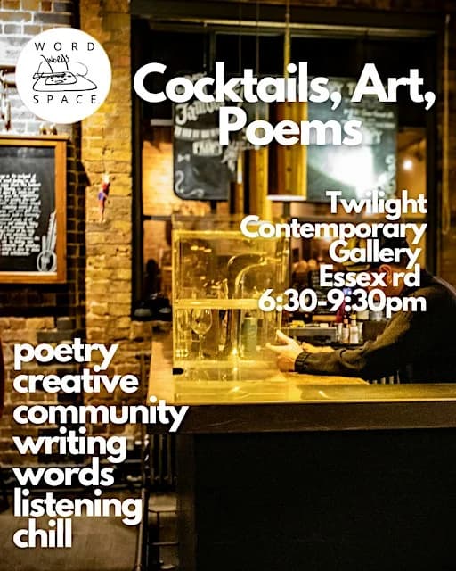 Word Space - Poems, Art & Cocktails